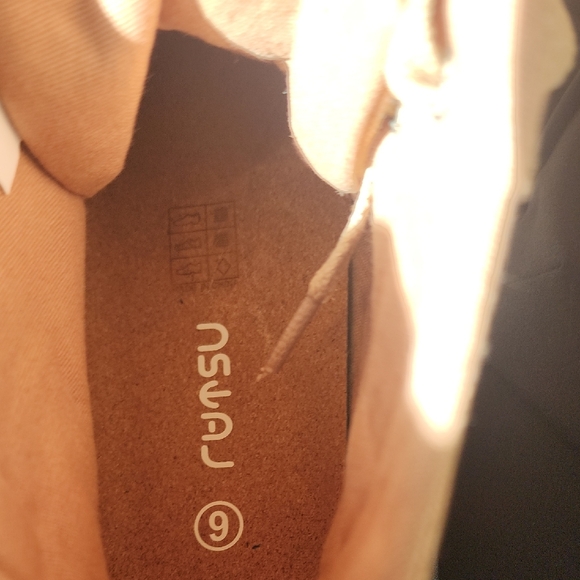 Rutsu Barefoot Casual Tan High-Top Sneakers Size 9 Womens - Picture 4 of 4